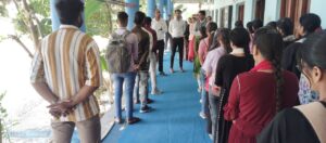 राजश्री कॉलेज में श्रमदान एवं स्वच्छता संवाद कार्यक्रम का हुआ आयोजन