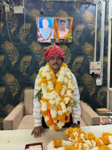 साहू समाज की बैठक में राजकुमार मंगलीलाल साहू निर्विरोध अध्यक्ष चुने गये